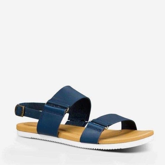 👓Teva Avaline leather Brue 👓New - Picture 4 of 6